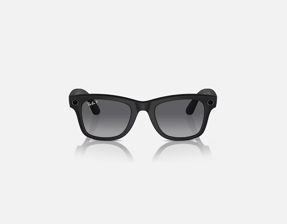 Ray-Ban Meta Glasses, Wayfarer - Matte Black/Polarized Gradient Graphite 🍁 All In One Marketplace Canada