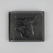 Men’s Steer Embossed Bifold Leather Wallet