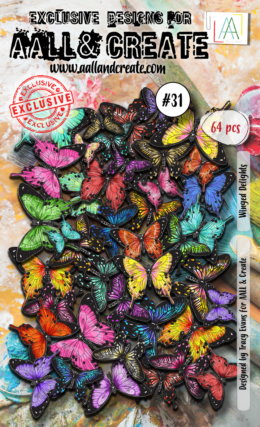 AALL and Create  Ephemera Die-Cuts - 31 - Winged Delights