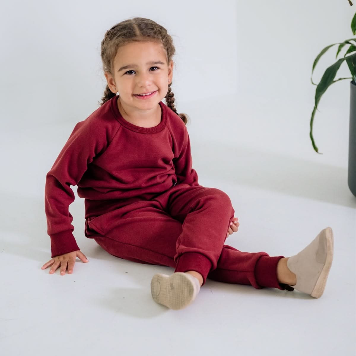 Baby/Kids' Bamboo Fleece Joggers | Dusty Lilac