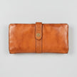 MET Women's Snap Tab Leather Wallet