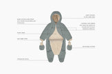 Snow Jumpsuit | 7am Enfant | Smokey