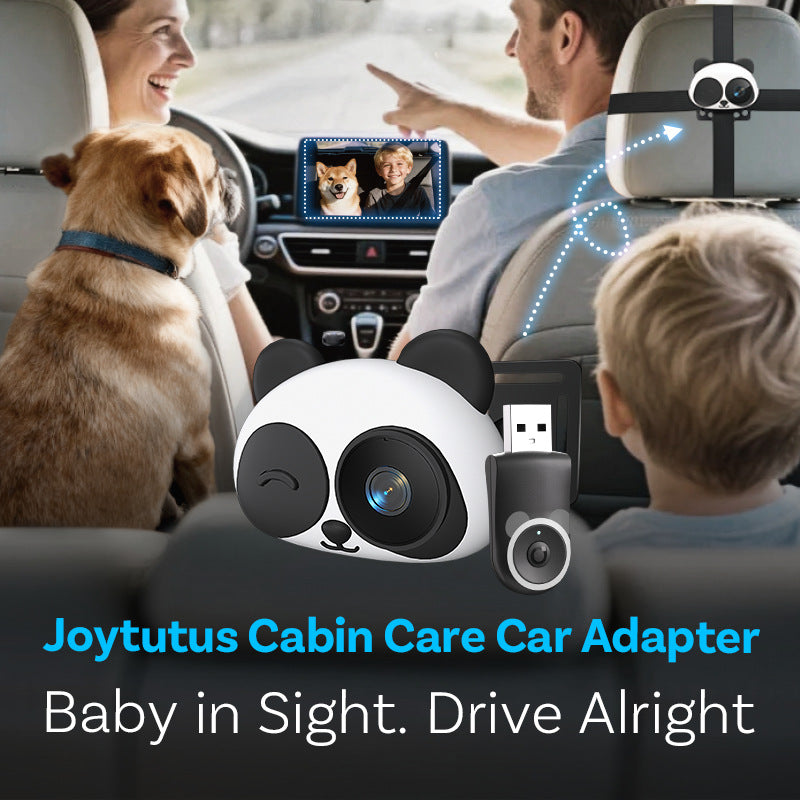 Wireless CarPlay Baby Car Camera 1280x720 HD with SIM Card Slot