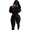 Ladies Autumn 2pcs Athleisure wear Outfit set
