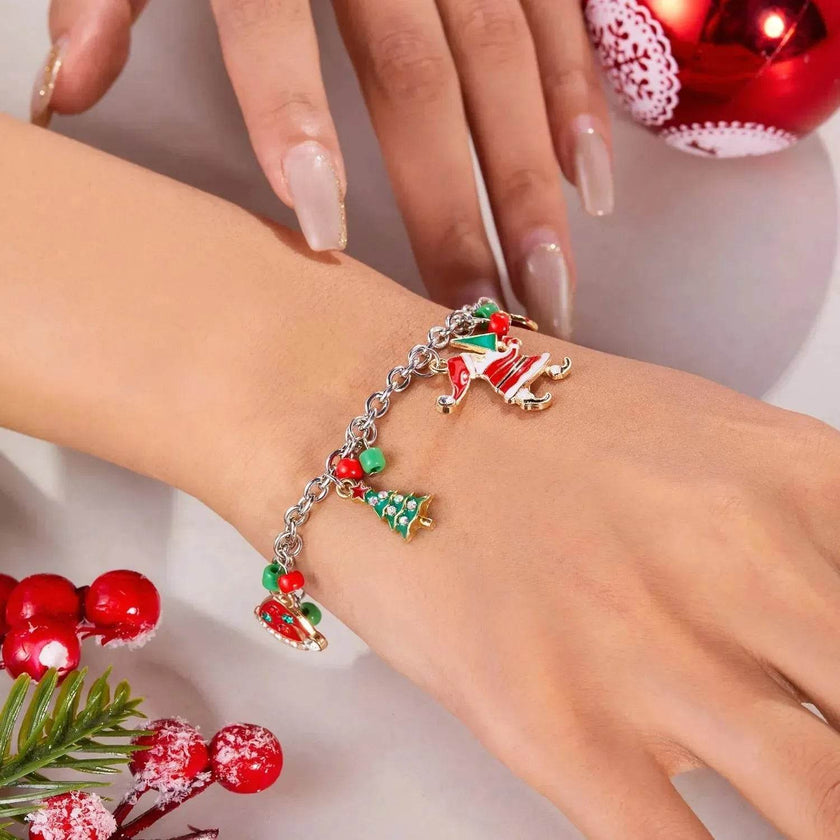 Christmas advent charm bracelet Nutcracker Charm Bracelet