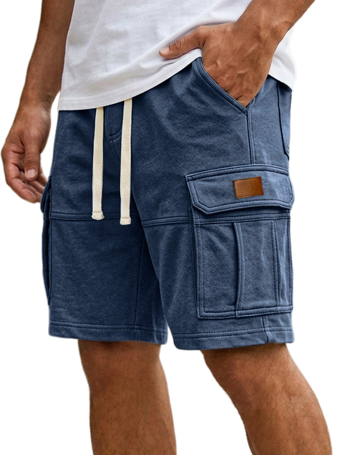 Men's Cargo Shorts with Pockets – Casual Summer Vacation Shorts