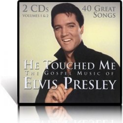 Elvis Presley Two DVD & Two CD Collectors Edition Set - He Touched Me the Gospel Music The King with Over 40 Great Songs As Seen On TV Volume 1 & 2 Music CD and DVD AsSeenOnTV