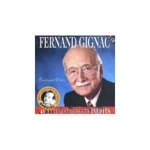 Fernand Gignac / Tendrement vôtre... 40 enregistrements inédits - CD (Used)