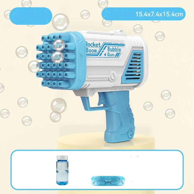 32-hole Bubble Machine Children's Handheld Plus Bubble Blower Gun Toy
