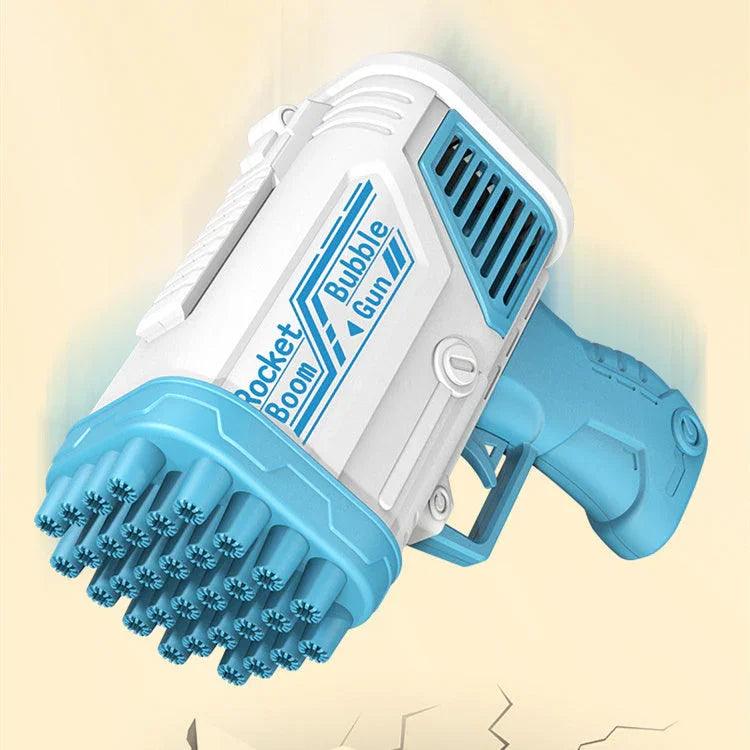 32-hole Bubble Machine Children's Handheld Plus Bubble Blower Gun Toy
