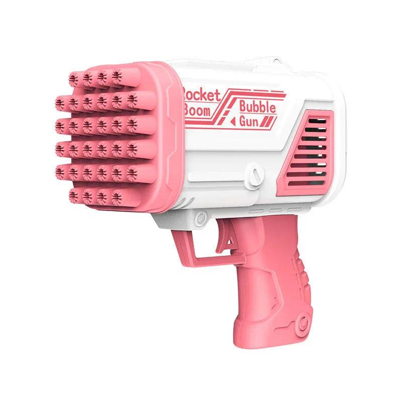 32-hole Bubble Machine Children's Handheld Plus Bubble Blower Gun Toy