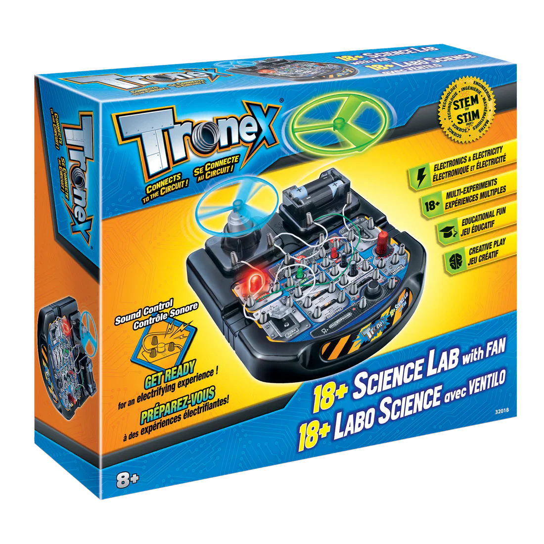AMAZING TOYS - TRONEX - SCIENCE LAB WITH FAN