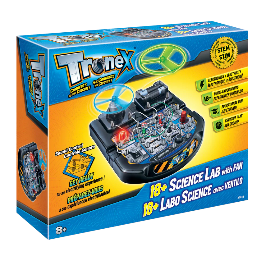 AMAZING TOYS - TRONEX - SCIENCE LAB WITH FAN
