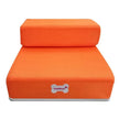 Foldable Pet Stairs – 2-Step Foam Dog & Cat Steps (Small & Large, Multiple Colours)