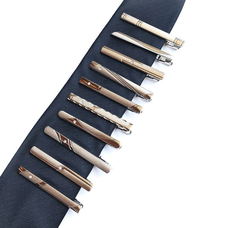 Men's Silver Tie Clip – Formal Metal Alloy Tie Bar for Business & Weddings | Canada & USA