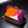 Luxury Leather iphone Case Flip Cover Card Holder Wallet Businessman Style