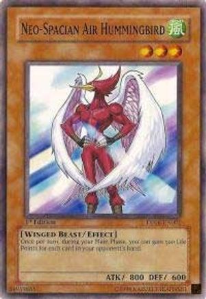 Neo-Spacian Air Hummingbird (DP06-EN001) - Duelist Pack 6: Jaden Yuki 3 Unlimited