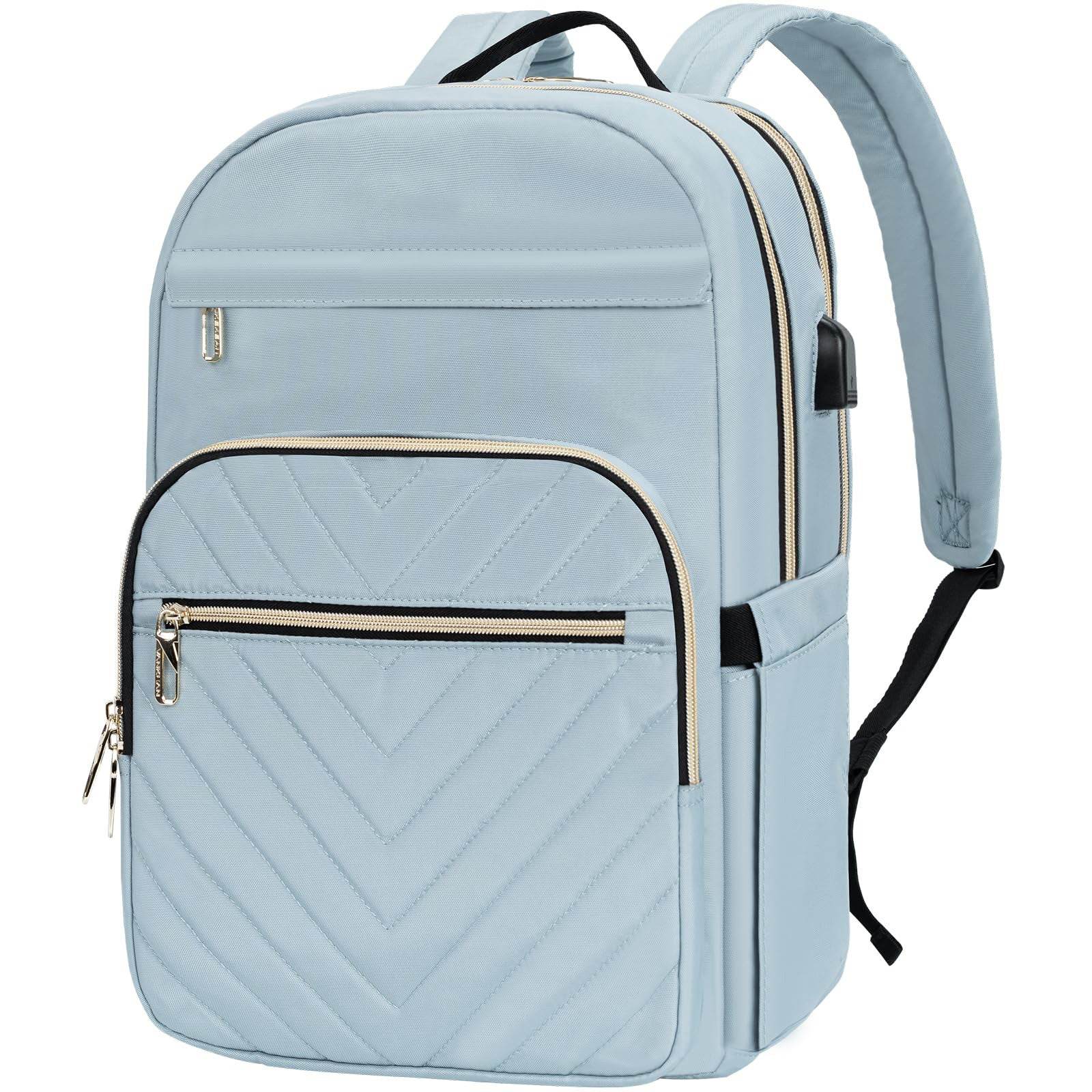 Plain Large Capacity College and High School Backpack
