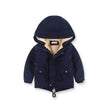 Children Cashmere Hoodie Windproof Winter jacket kids