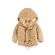 Children Cashmere Hoodie Windproof Winter jacket kids