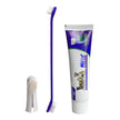 Dog Dental Care Kit – Pet Toothbrush Set with Toothpaste, Finger Brushes & Dual-Head Brush