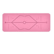 Rubber yoga mat