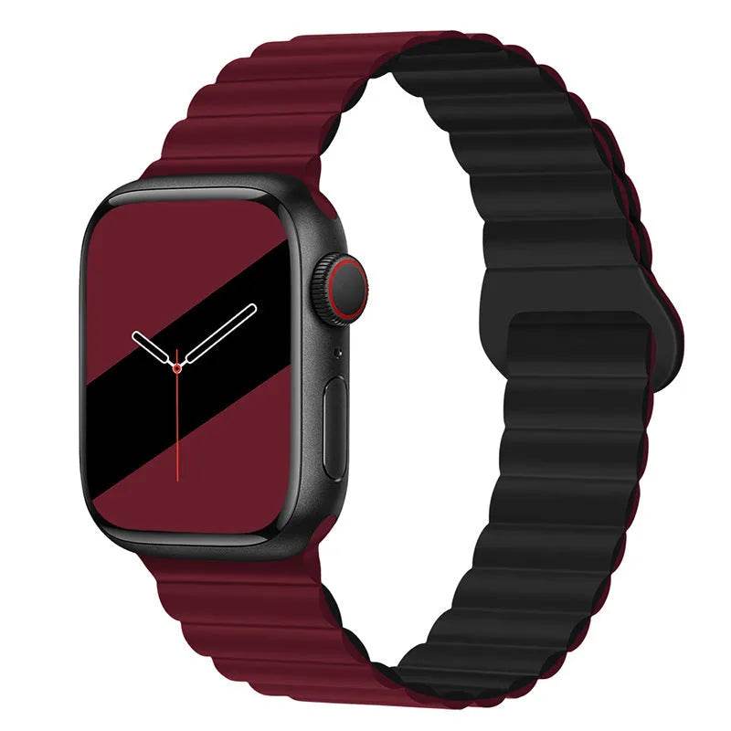 Band Silicone Magnetic Watch Strap