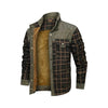 Autumn Winter Men's Cotton Coat with Fleece Lining