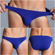 Low Waist Ice silk Elastic men's briefs underwear pant for men