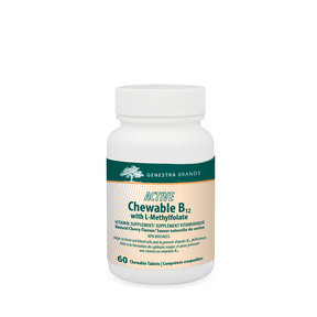 Genestra Brands - Active Chewable B12+L-Methylfolate (60tab)