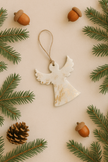 Handmade Angel Christmas Ornament