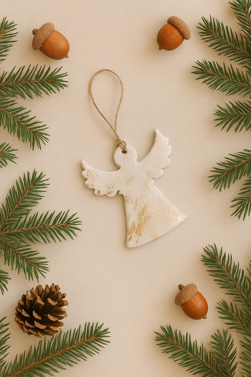 Handmade Angel Christmas Ornament