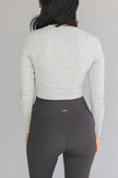 Ribbed Crew *Cropped