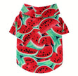 Watermelon Dog T-Shirt | Graphic Dog Shirt