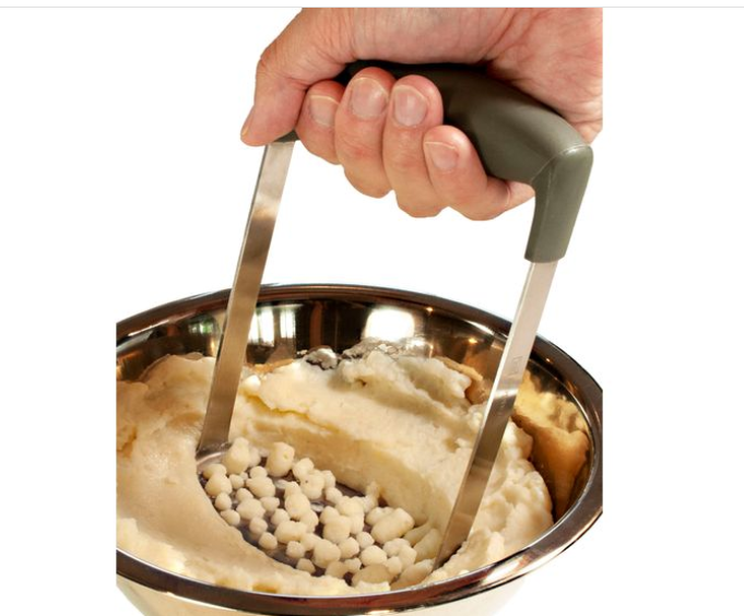 KITCHEN BASICS - Potato Masher Stainless-Steel