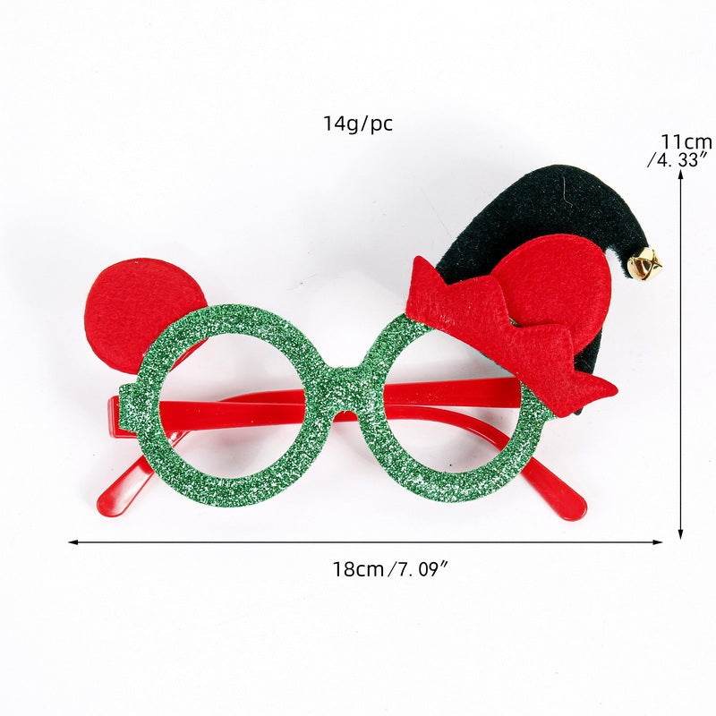 Christmas Creative Party Gathering Dress Up Glasses