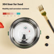 2 layer 304 Stainless Steel Thermal Insulated Lunch Container