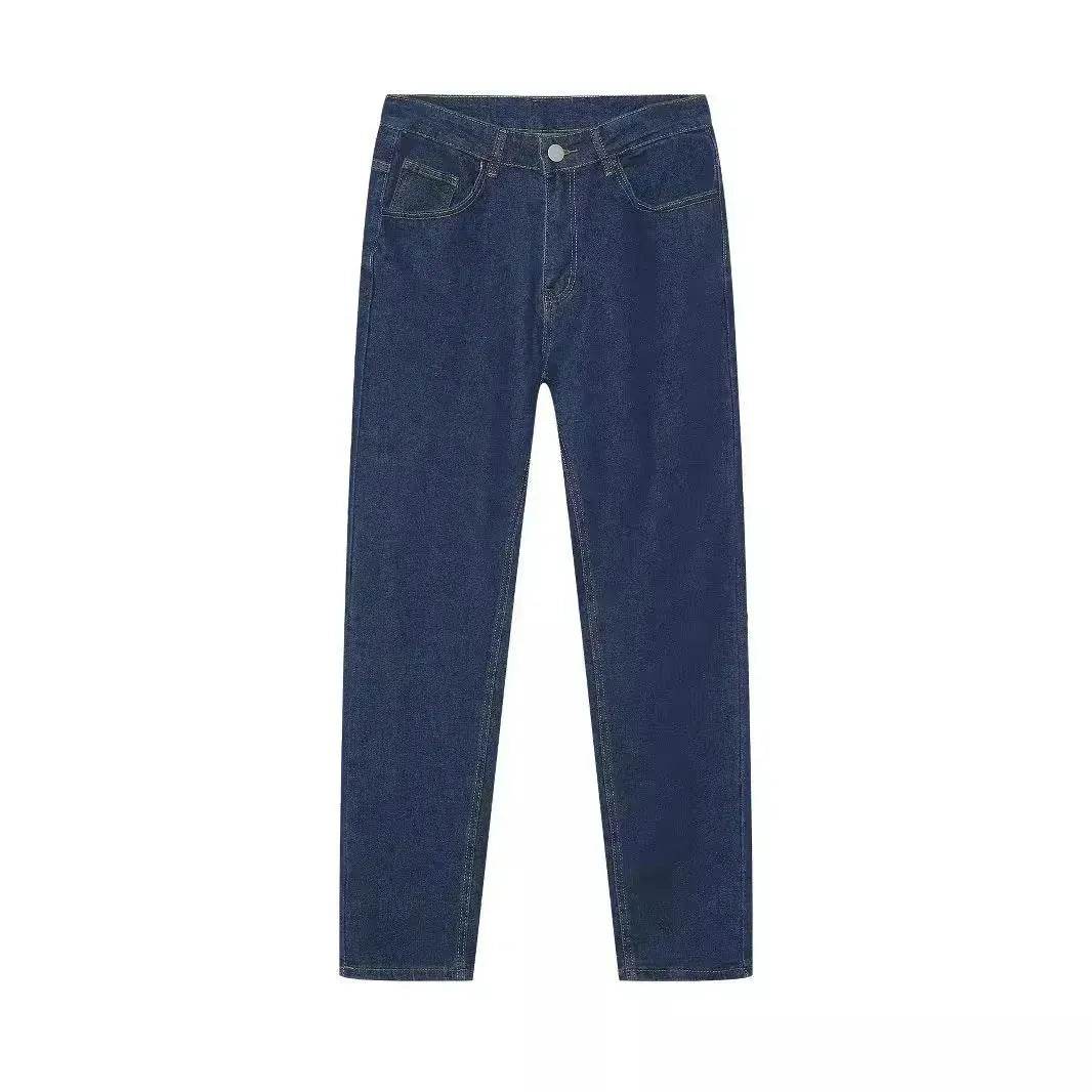 Stretch Denim Men's Pants Skinny Mid Waist jeans men work jeans for men Slim fit Denim pant for men skinny stretchy Denim jeans pant
