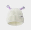 New Cute Luminous Fall Winter Warm Ear Protection Wool Cartoon All-matching Knitted Beanie Hat