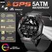 KC91 Smart Watch with Flashlight, Heart Rate, NFC and Bluetooth Calling