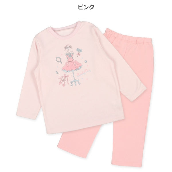 西松屋 ELFINDOLL 裏起毛長袖パジャマ（ドレス・トルソー） 正規品