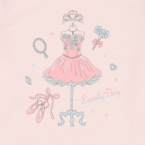 西松屋 ELFINDOLL 裏起毛長袖パジャマ（ドレス・トルソー） 正規品