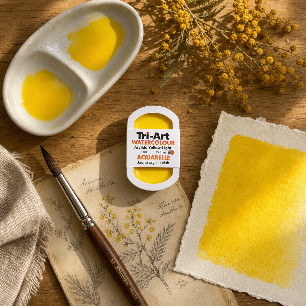 Tri-Art Water Colours - Arylide Yellow Light