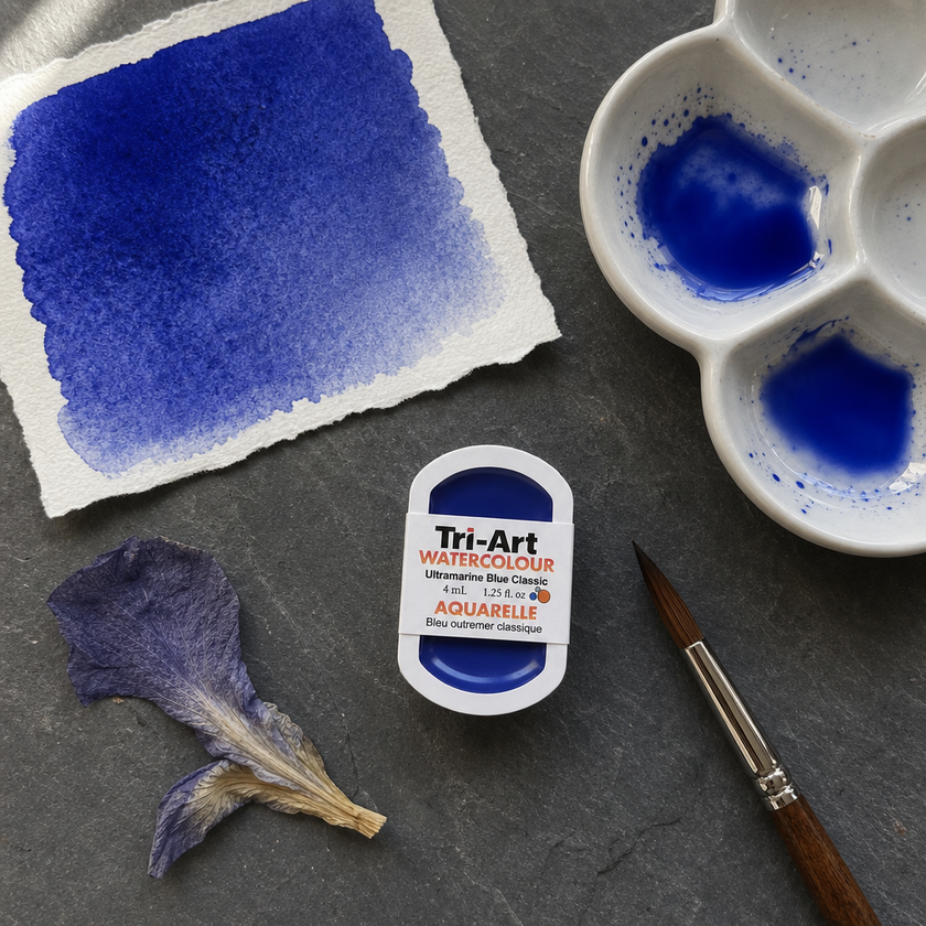 Tri-Art Water Colours - Ultramarine Blue