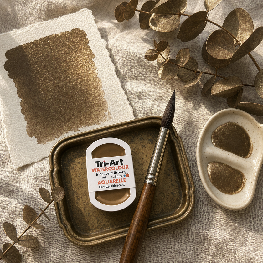 Tri-Art Water Colours - Iridescent Bronze