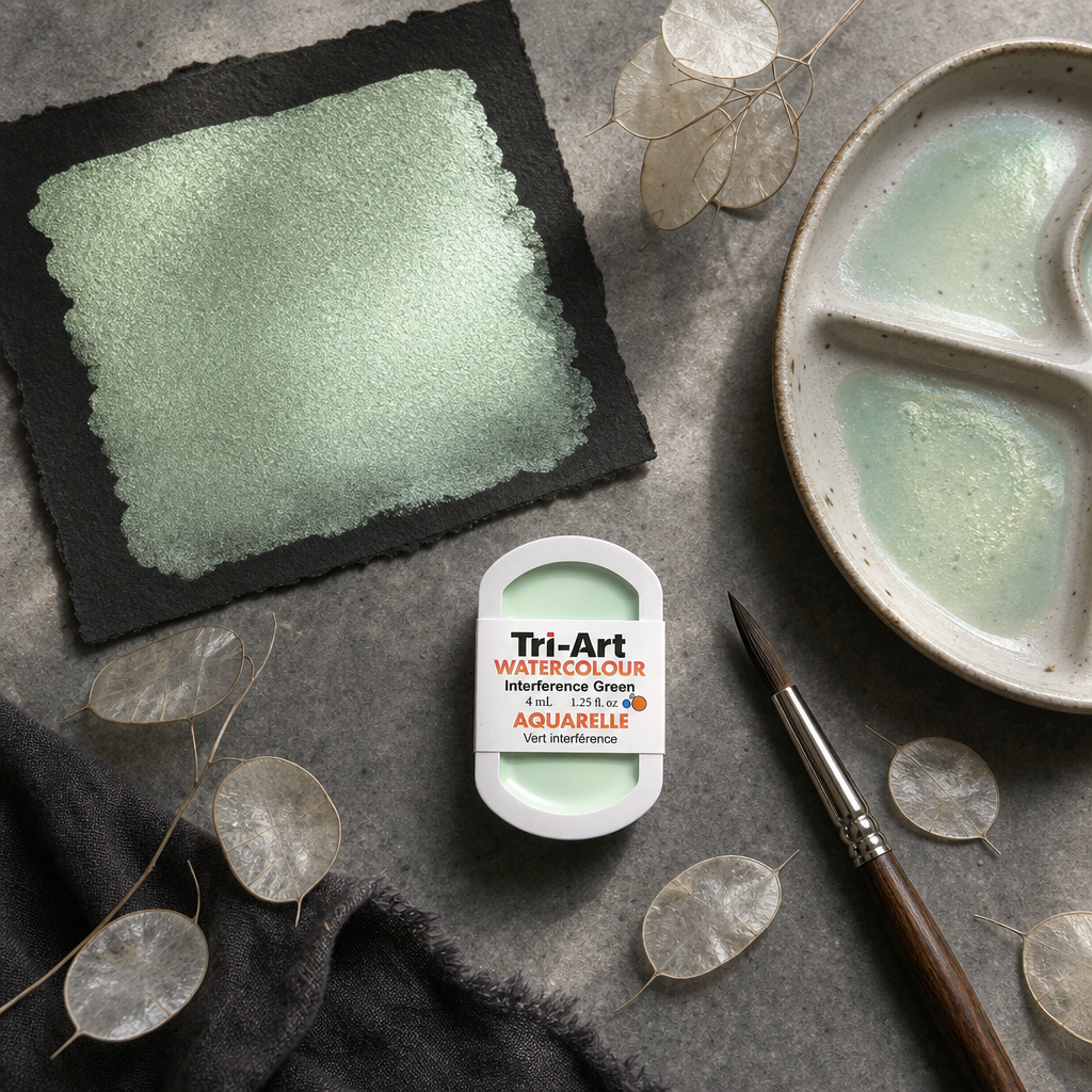 Tri-Art Water Colours - Interference Green