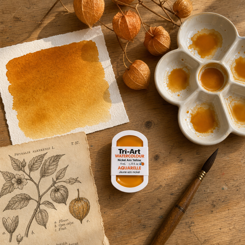 Tri-Art Water Colours - Nickel Azo Yellow