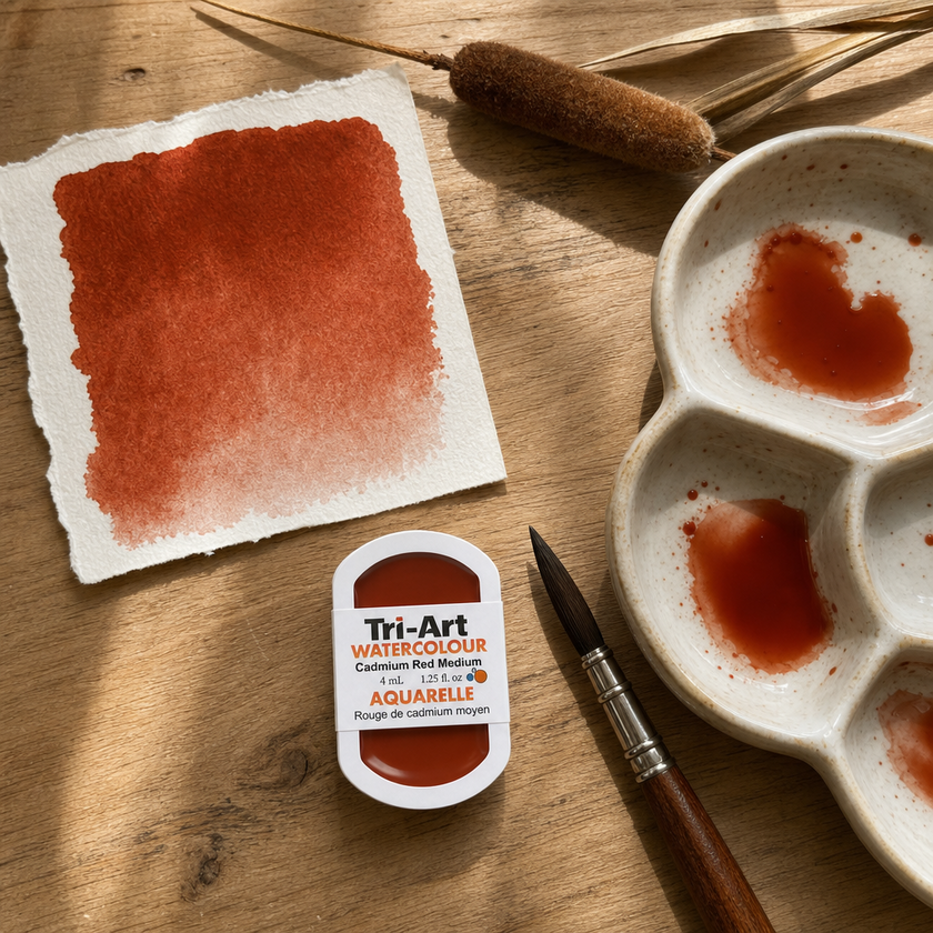 Tri-Art Water Colours - Transparent Yellow Oxide