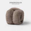 Unisex Plush Winter Earmuffs, Warm-Keeping Plus Size Ear Warmers for Men & Women