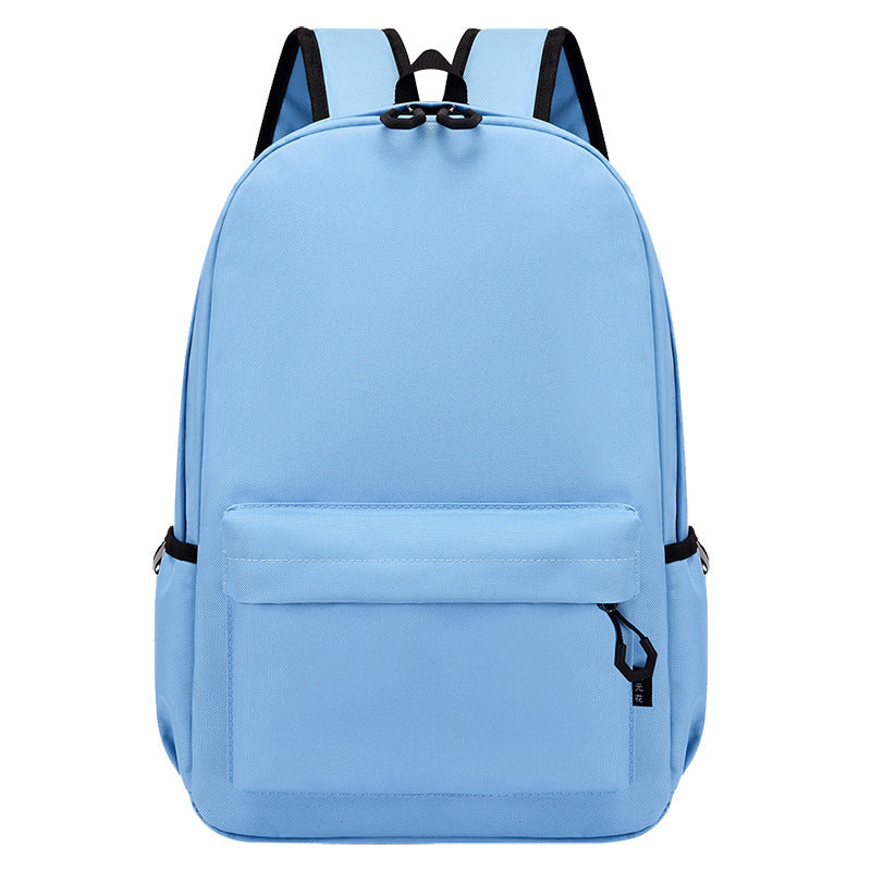 Kids Colourful Oxford School Backpack – Breathable Lightweight Bag for Boys & Girls (S/L/XL)